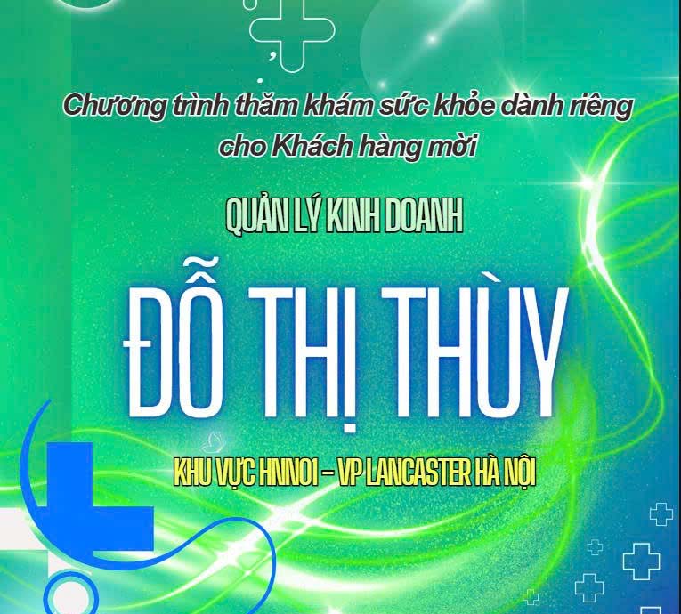 Chương trình thăm khám sức khỏe dành riêng cho khách hàng của Đỗ Thùy