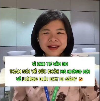 Vì sao tư vấn bảo hiểm chỉ nói về sức khỏe mà ít nhắc đến lương hưu di sản?