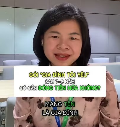 Gói Gia Đình Tôi Yêu sau 7 hoặc 8 năm Có cần đóng tiền nữa không?