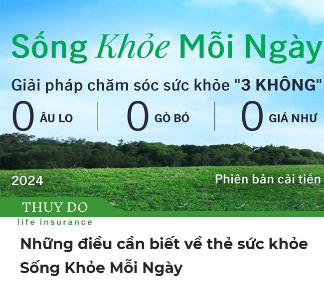 Những điều cần biết về thẻ sức khỏe Sống Khỏe Mỗi Ngày